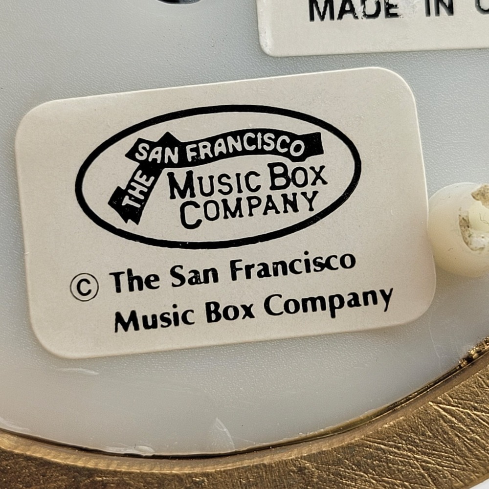 San Francisco Music Box Co Carousel Horse "My Mother My Memories" Musical - Picture 8 of 11